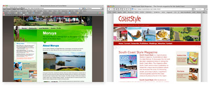 website design