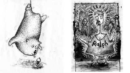 hand rendered comics