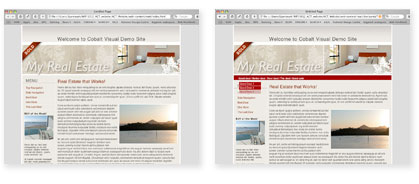 Cobalt Visuals Demo Site