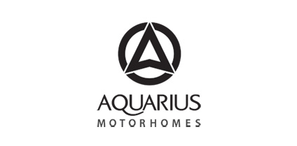 Aquarius Motorhomes logo design