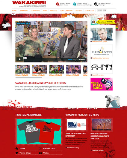 Wakakirri Primary- Website redesign